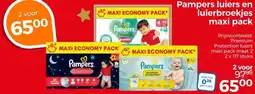 Trekpleister Pampers luiers en luierbroekjes maxi pack aanbieding