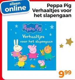 Trekpleister Peppa Pig Verhaaltjes voor het slapengaan aanbieding