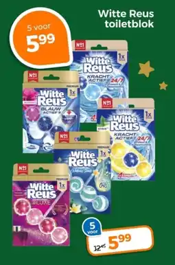 Trekpleister Witte Reus toiletblok aanbieding