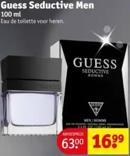 Kruidvat Guess Seductive Men aanbieding