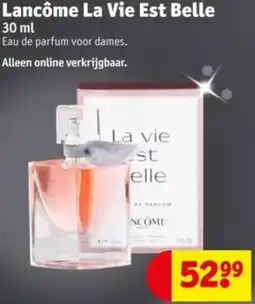 Kruidvat Lancôme La Vie Est Belle aanbieding