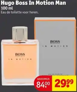 Kruidvat Hugo Boss In Motion Man aanbieding