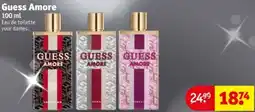 Kruidvat Guess Amore aanbieding