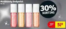 Kruidvat Mcobeauty bodymist aanbieding