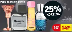 Kruidvat Pepe Jeans en Bench aanbieding