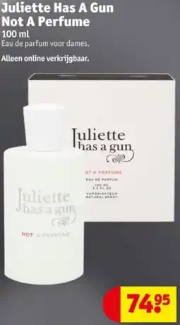 Kruidvat Juliette Has A Gun Not A Perfume aanbieding