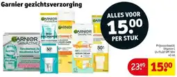 Kruidvat Garnier gezichtsverzorging aanbieding