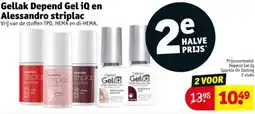 Kruidvat Gellak Depend Gel iQ en Alessandro striplac aanbieding
