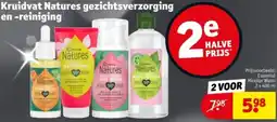 Kruidvat Kruidvat Natures gezichtsverzorging en reiniging aanbieding