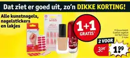 Kruidvat Alle kunstnagels, nagelstickers en lakjes aanbieding