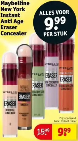 Kruidvat Maybelline New York Instant Anti Age Eraser Concealer aanbieding