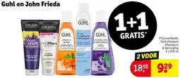 Kruidvat Guhl en John Frieda aanbieding