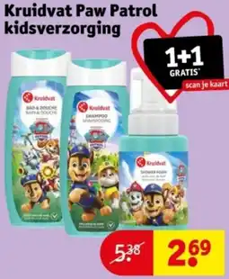 Kruidvat Kruidvat Paw Patrol kidsverzorging aanbieding