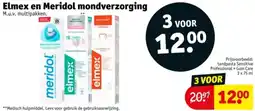 Kruidvat Elmex en Meridol mondverzorging aanbieding