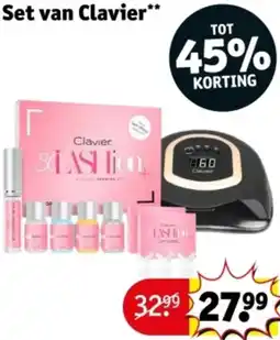 Kruidvat Set van Clavier aanbieding