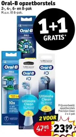 Kruidvat Oral-B opzetborstels aanbieding