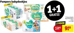 Kruidvat Pampers babydoekjes aanbieding