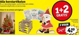Kruidvat Alle kerstartikelen aanbieding