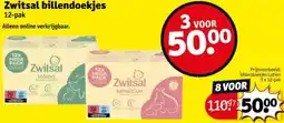 Kruidvat Zwitsal billendoekjes aanbieding