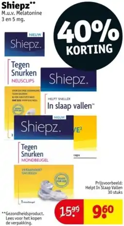 Kruidvat Shiepz aanbieding
