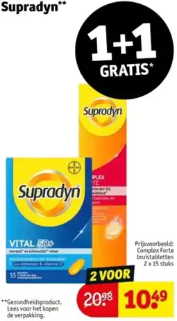 Kruidvat Supradyn aanbieding