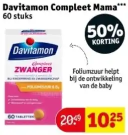 Kruidvat Davitamon Compleet Mama aanbieding