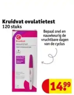 Kruidvat Kruidvat ovulatietest aanbieding