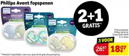 Kruidvat Philips Avent fopspenen aanbieding