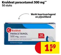 Kruidvat Kruidvat paracetamol aanbieding
