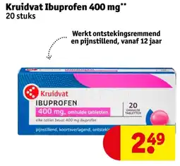 Kruidvat Kruidvat Ibuprofen aanbieding