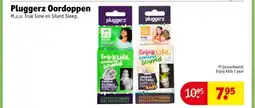 Kruidvat Pluggerz Oordoppen aanbieding