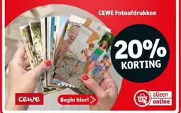 Kruidvat CEWE Fotoafdrukken aanbieding
