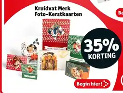 Kruidvat Kruidvat Merk Foto Kerstkaarten aanbieding