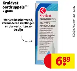 Kruidvat Kruidvat oordruppels aanbieding