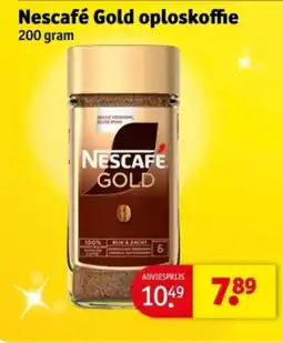 Kruidvat Nescafé Gold oploskoffie aanbieding