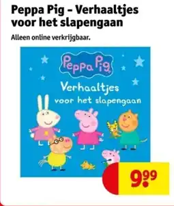 Kruidvat Peppa Pig Verhaaltjes voor het slapengaan aanbieding