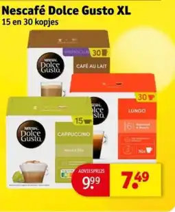Kruidvat Nescafé Dolce Gusto XL aanbieding