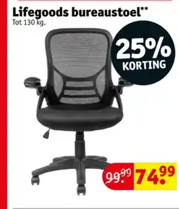 Kruidvat Lifegoods bureaustoel aanbieding