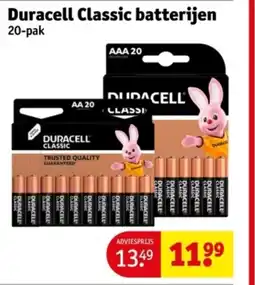 Kruidvat Duracell Classic batterijen aanbieding