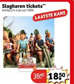 Kruidvat Slagharen tickets aanbieding