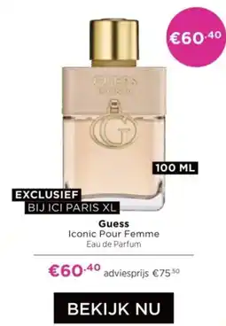 ICI Paris XL Guess Iconic Pour Femme aanbieding
