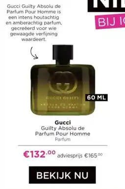 ICI Paris XL Gucci Guilty Absolu de Parfum Pour Homme aanbieding