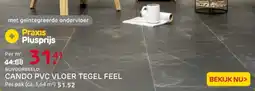 Praxis Cando pvc vloer tegel feel aanbieding
