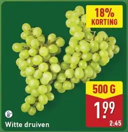 ALDI Witte druiven aanbieding