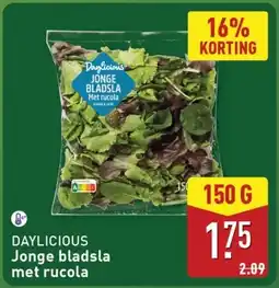 ALDI Daylicious Jonge bladsla met rucola aanbieding