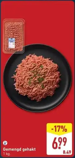 ALDI Gemengd gehakt aanbieding