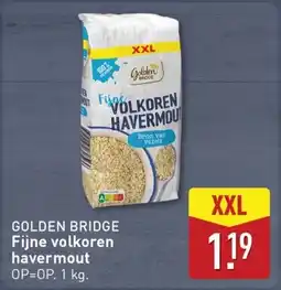 ALDI Golden Bridge Fijne volkoren havermout aanbieding