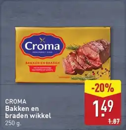 ALDI Croma Bakken en braden wikkel aanbieding