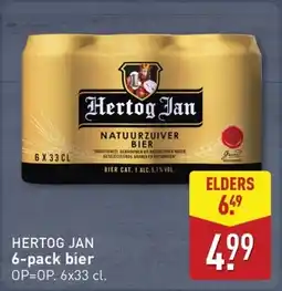 ALDI Hertog Jan 6-pack bier aanbieding