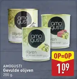 ALDI Amogusti Gevulde olijven aanbieding